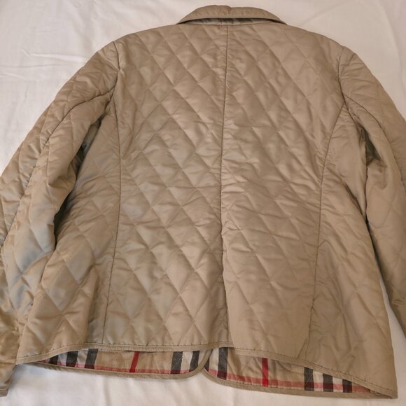 Burberry Brit Quilted Nova Check Jacket XL - EUC - Picture 11 of 12